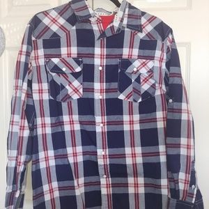 Plaid dress shirt